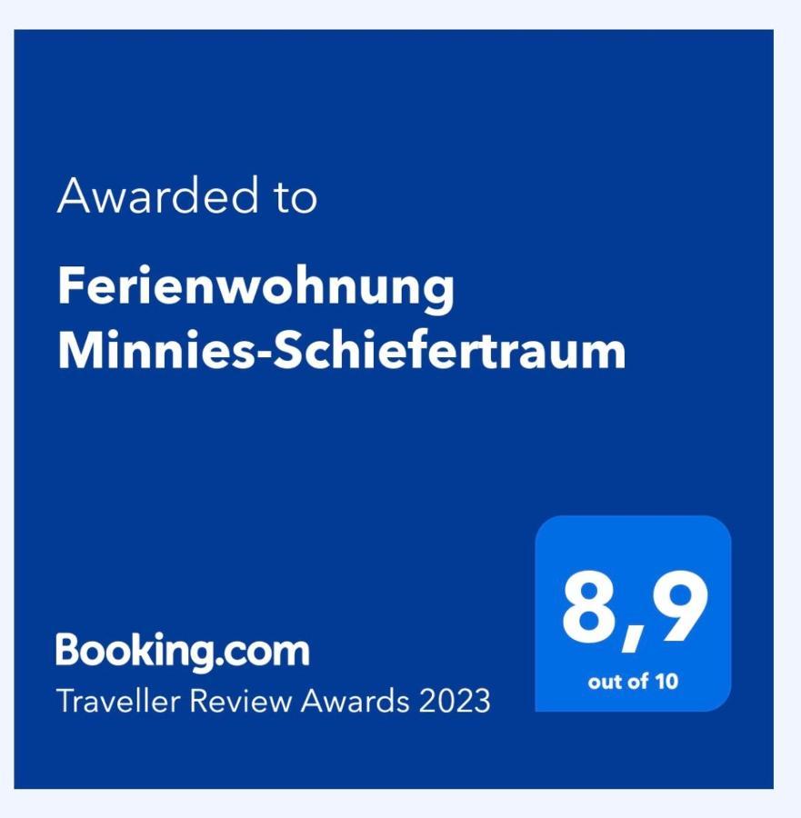 Ferienwohnung Minnies-Schiefertraum Браунеберг Екстериор снимка